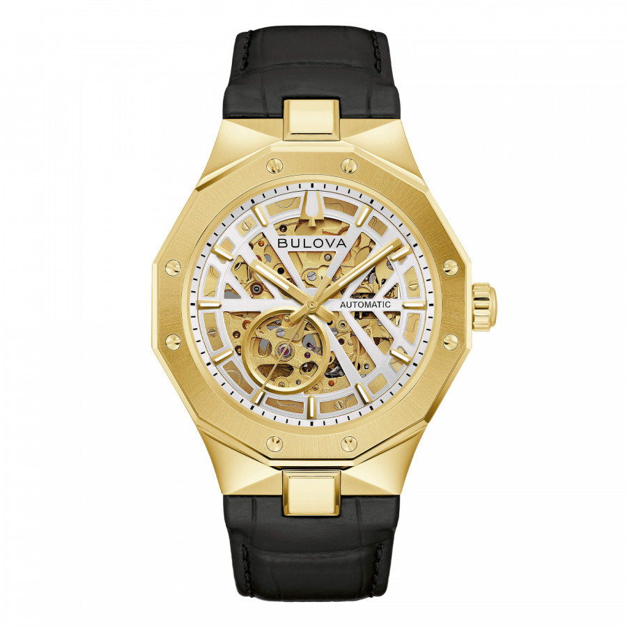 BULOVA OCTAGON SKELETON