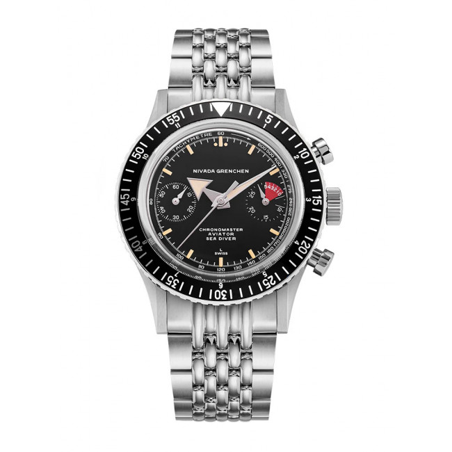 NIVADA GRENCHEN CHRONOMASTER BROAD ARROW GHIERE INTERCAMBIABILI 