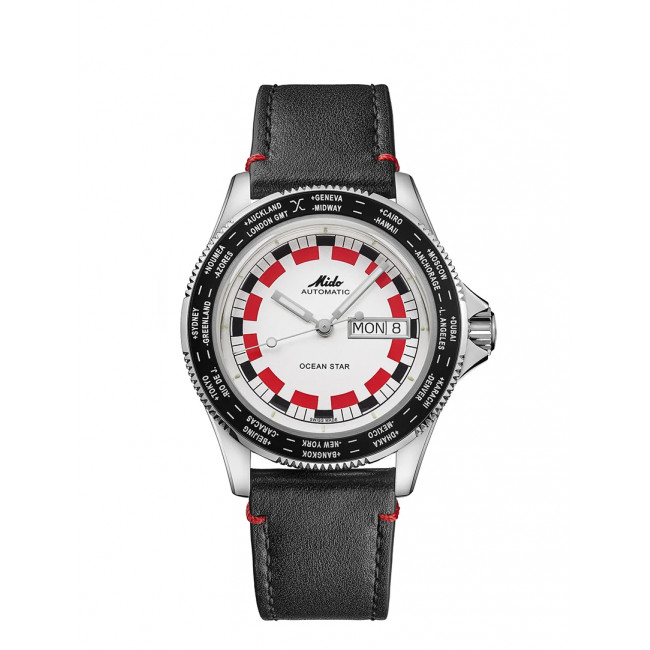MIDO OCEAN STAR WORLDTIMER 