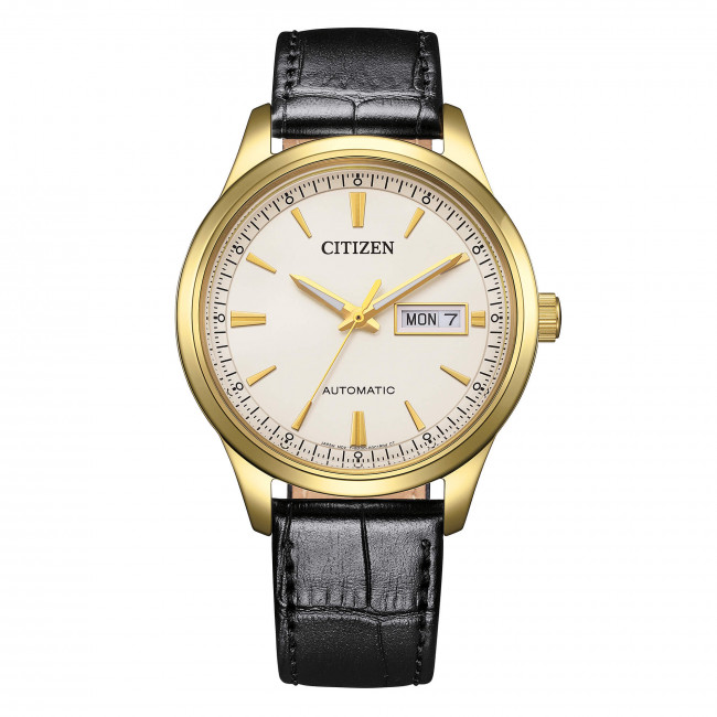 CITIZEN MECCANICO DAY DATE GOLD 