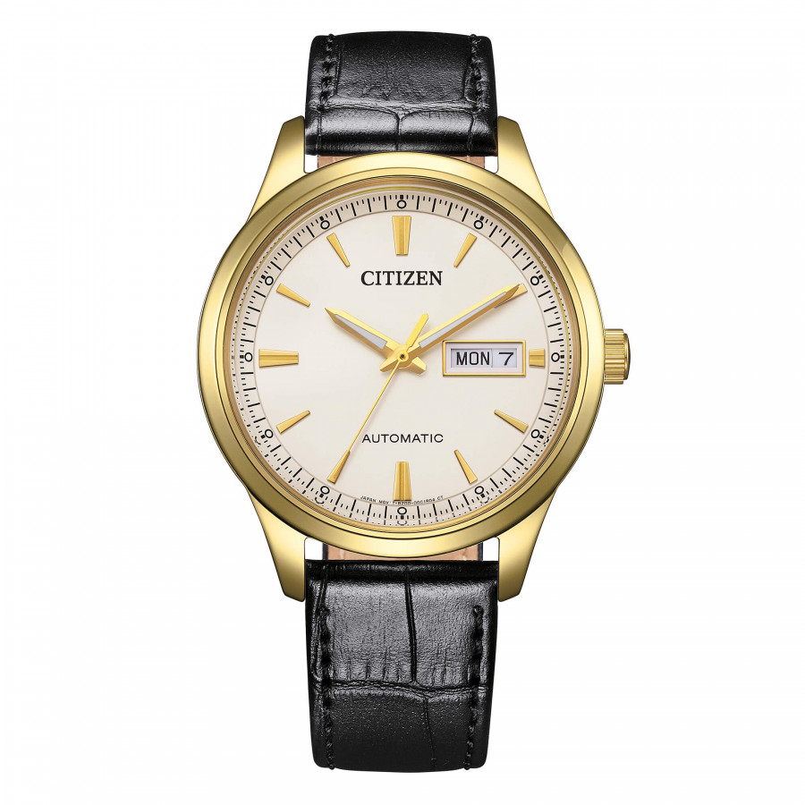 CITIZEN MECCANICO DAY DATE GOLD 