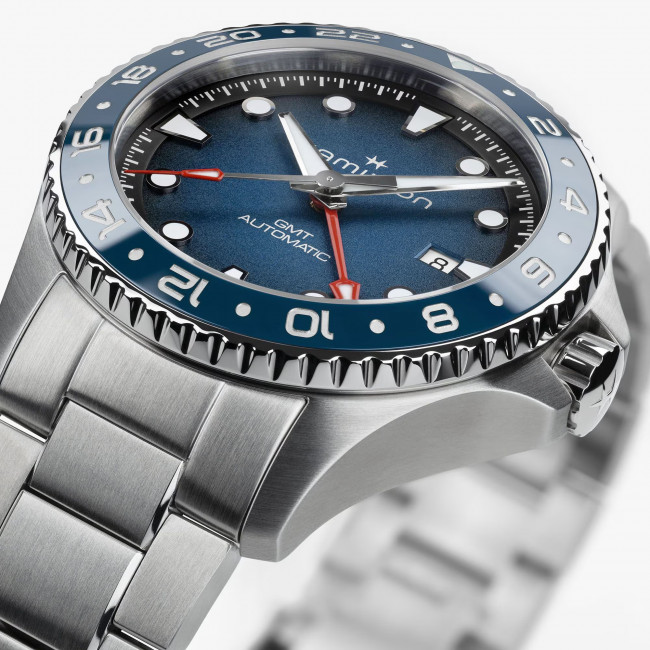 HAMILTON KHAKI NAVY SCUBA AUTO GMT 43 MM H82535140