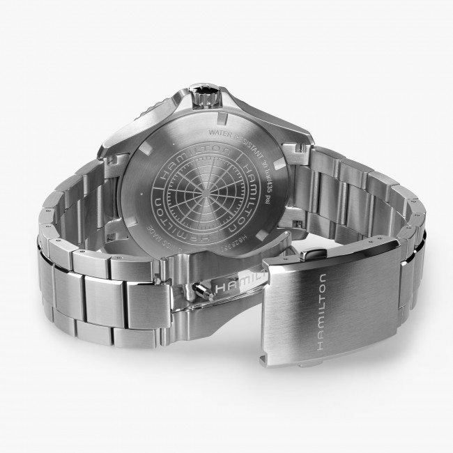 HAMILTON KHAKI NAVY SCUBA AUTO GMT 43 MM H82535140