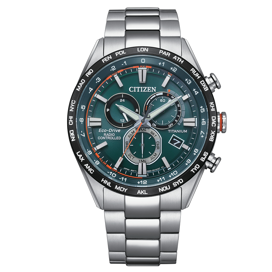 CITIZEN RADIO CONTROLLATO SUPER TITANIO 