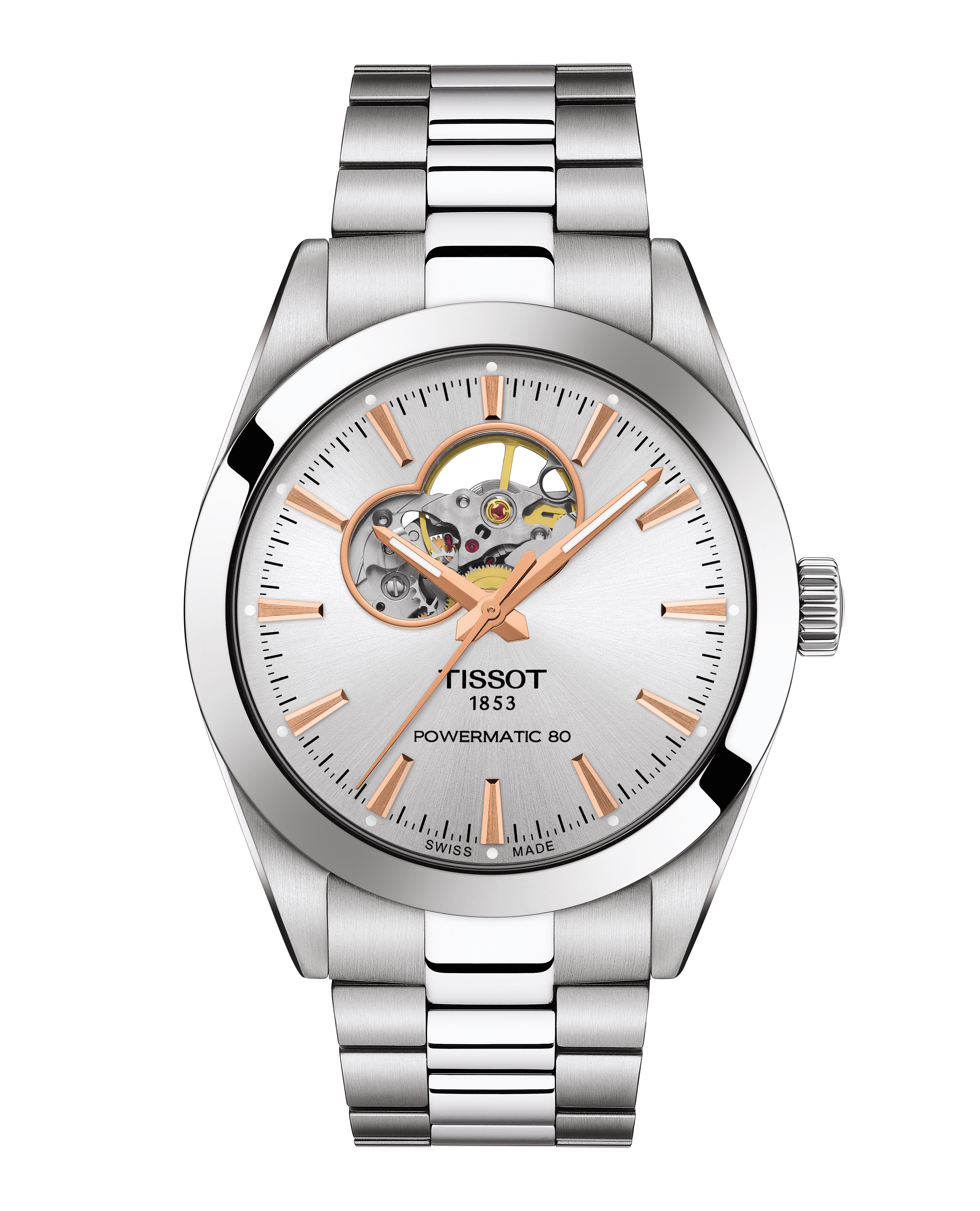 TISSOT GENTLEMAN POWERMATIC 80 OPEN HEART