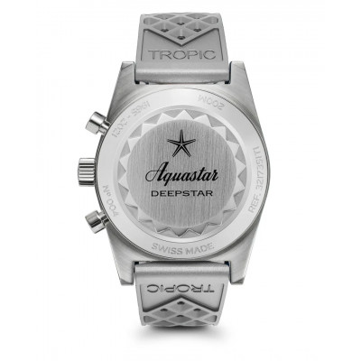 AQUASTAR DEEPSTAR CHRONOGRAPH SILVERLINE