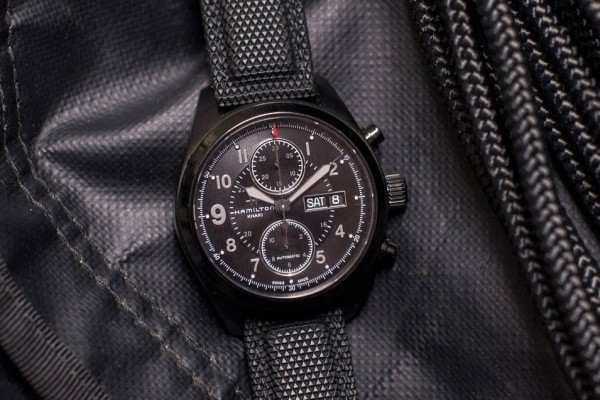 automatico hamilton khaki field chrono auto