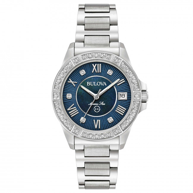 BULOVA MARINE STAR DIAMOND 96R215