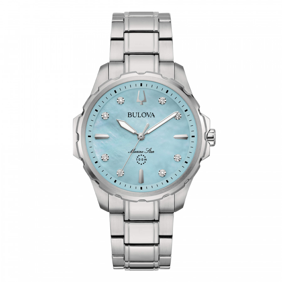 BULOVA MARINE STAR LADY DIAMOND