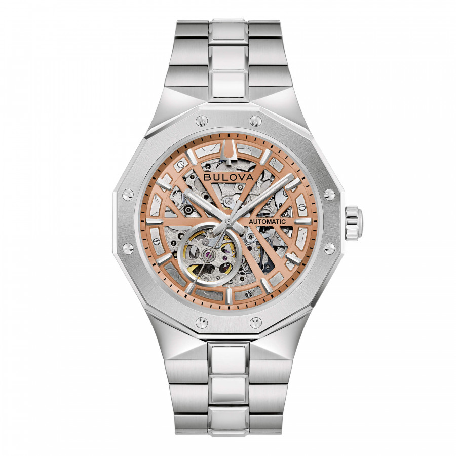 BULOVA OCTAGON SKELETON 
