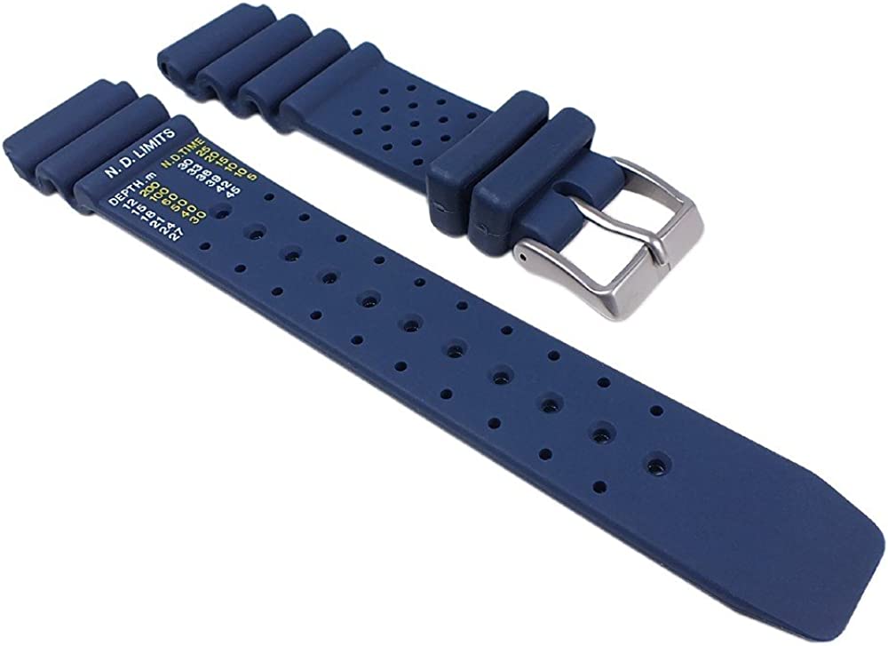 CINTURINO CITIZEN PROMASTER GOMMA BLU