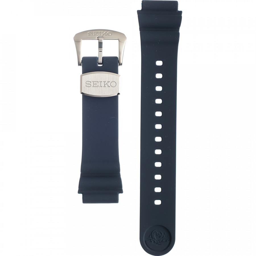 CINTURINO GOMMA SEIKO BLU R038011J0