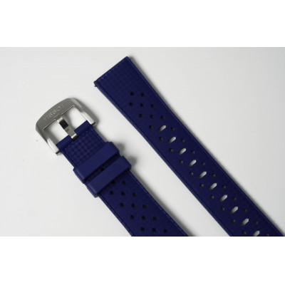 CINTURINO TISSOT GOMMA BLU 20mm
