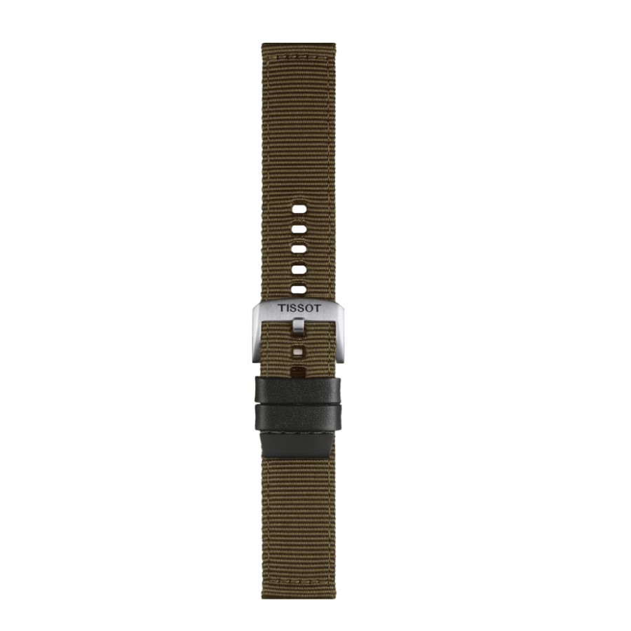 CINTURINO TISSOT KAKI IN TESSUTO