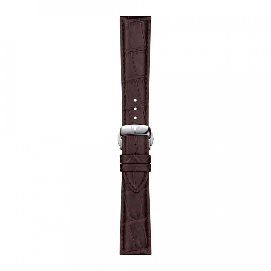 CINTURINO TISSOT IN PELLE MARRONE