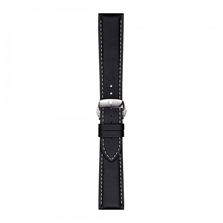 CINTURINO TISSOT NERO IN PELLE 