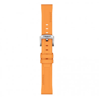 CINTURINO TISSOT SILICONE ARANCIONE