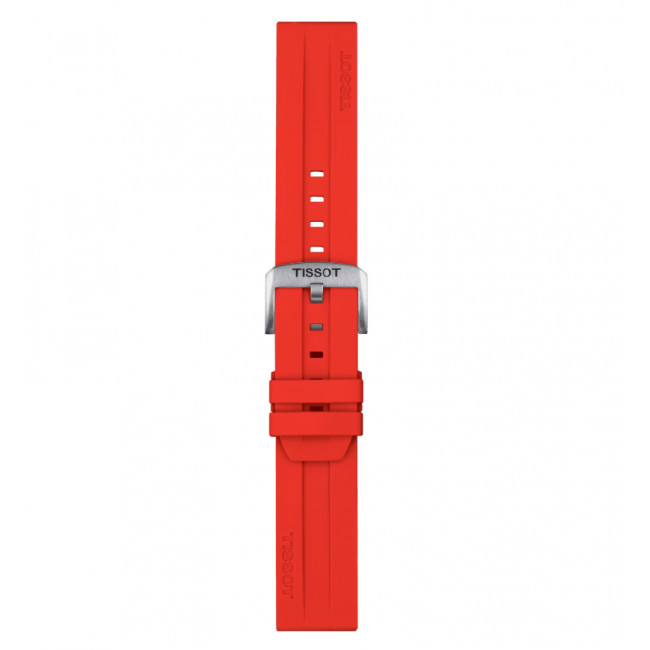 CINTURINO TISSOT SILICONE ROSSO T852.047.920