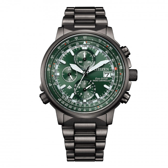 Citizen Crono Pilot Radiocontrollato AT8304-57W
