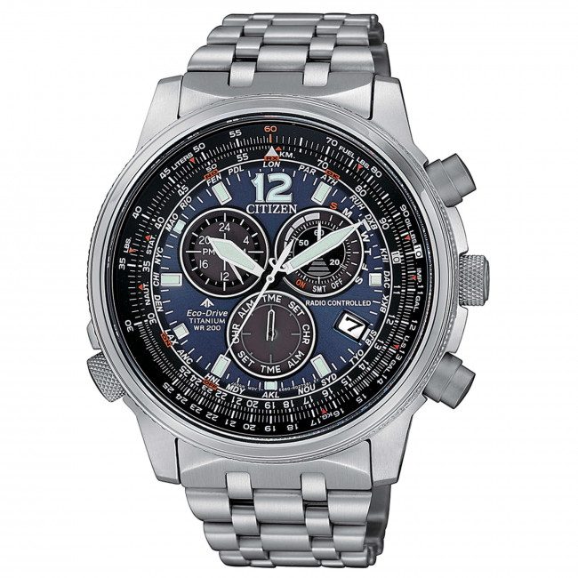 CITIZEN CRONO PILOT SUPER TITANIO CB5850-80L