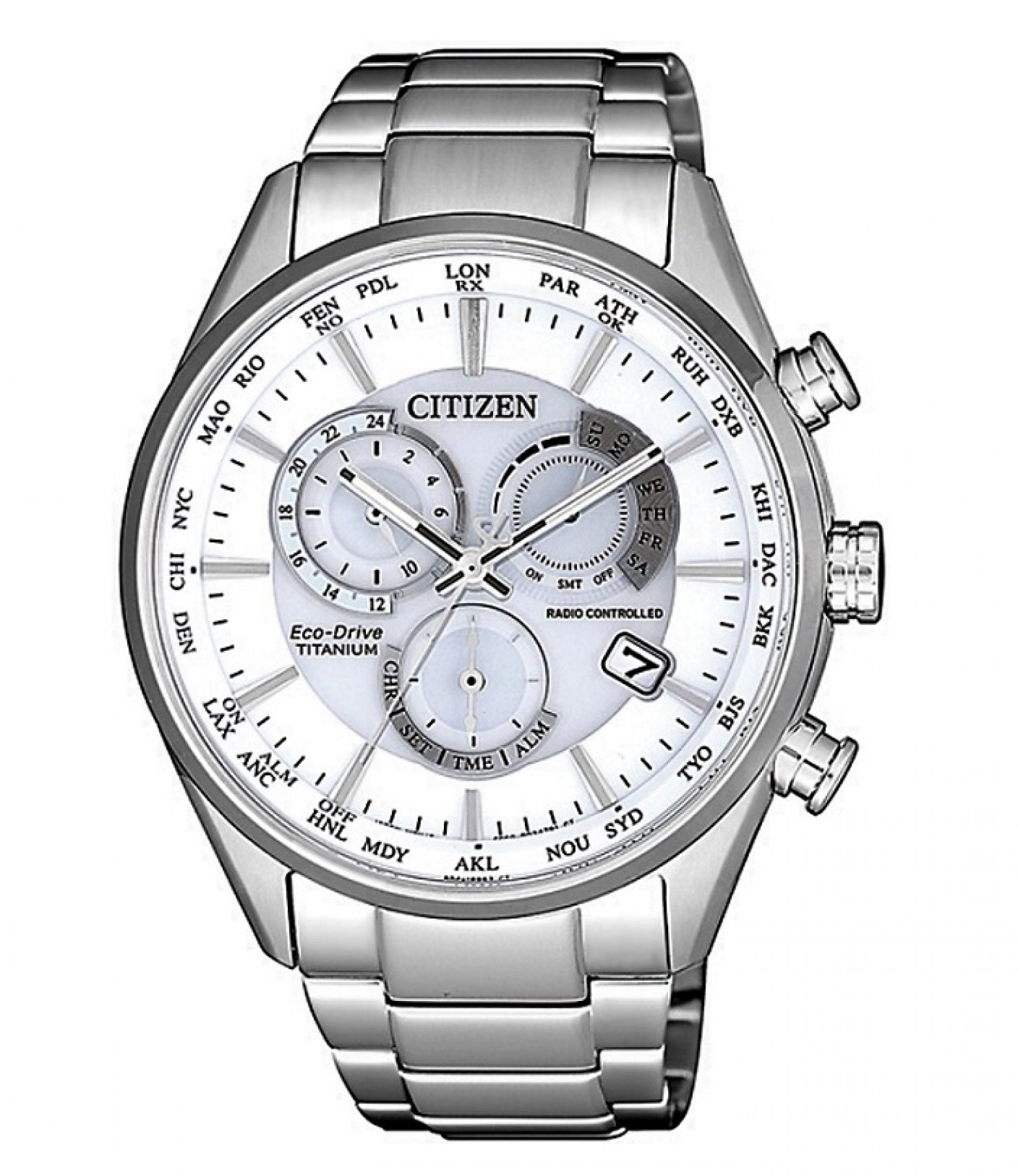 CITIZEN E660 ELEGANCE SUPER TITANIO RADIOCONTROLLATO