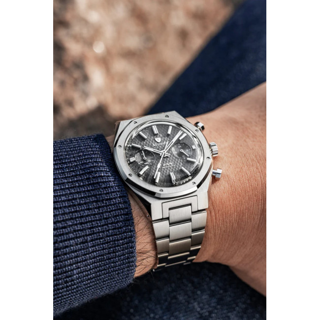 F77 SST CHRONO MECAQUARTZ GREY MK2 - 38MM 68001Q77-DR
