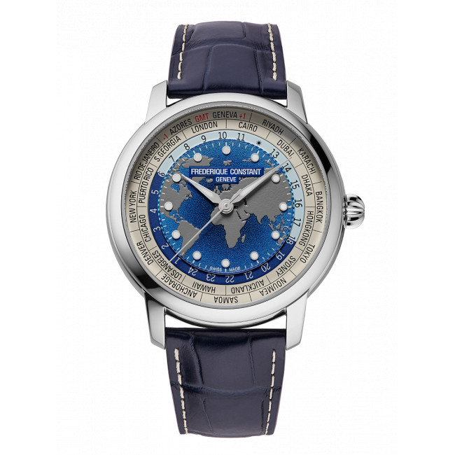 FREDERIQUE CONSTANT MANUFACTURE CLASSIC WORLDTIMER FC-719BLW3H6