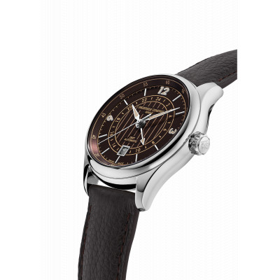 FREDERIQUE CONSTANT RUNABOUT AUTOMATIC GMT FC-350RBR5B6