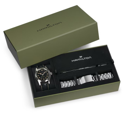 HAMILTON KHAKI FIELD MURPH 42 mm BUNDLE