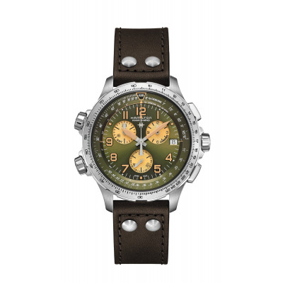 HAMILTON AVIATION X-WIND GMT CHRONO QUARTZ