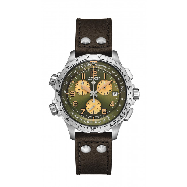 HAMILTON AVIATION X-WIND GMT CHRONO QUARTZ H77932560