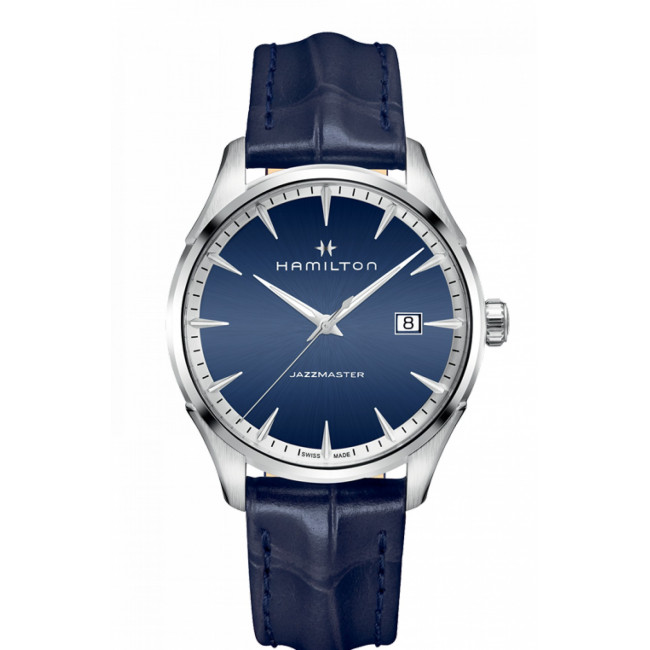 HAMILTON JAZZMASTER QUARZO GENT BLU