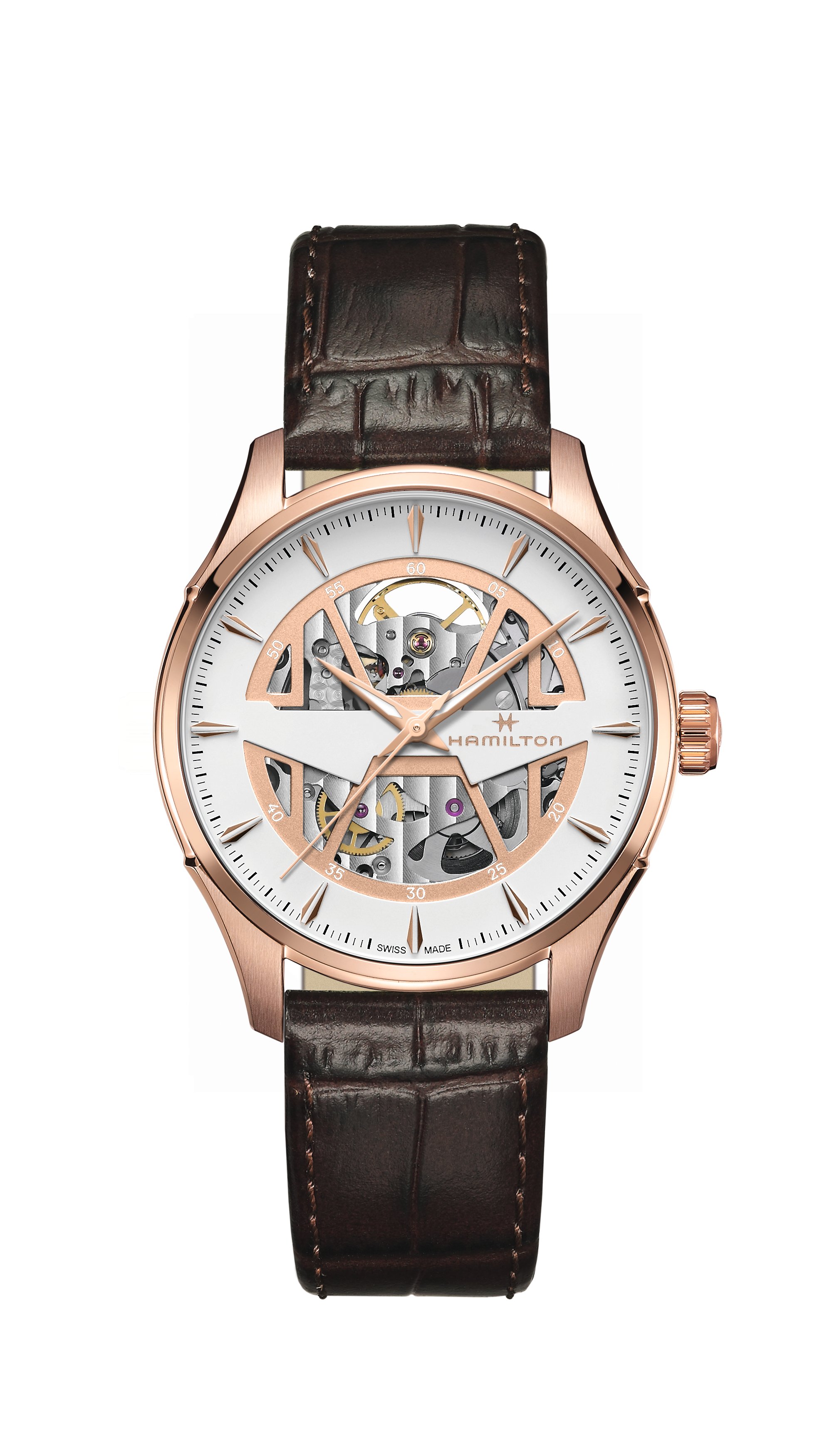 HAMILTON JAZZMASTER SKELETON