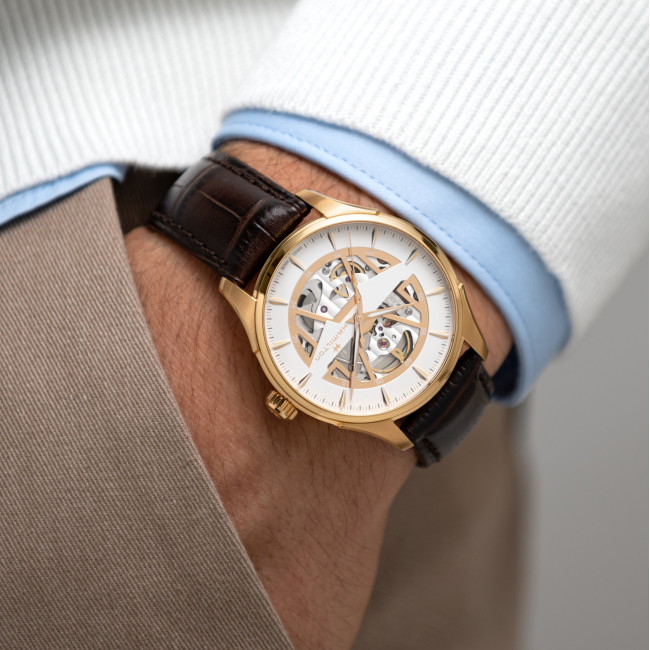 HAMILTON JAZZMASTER SKELETON H42505510