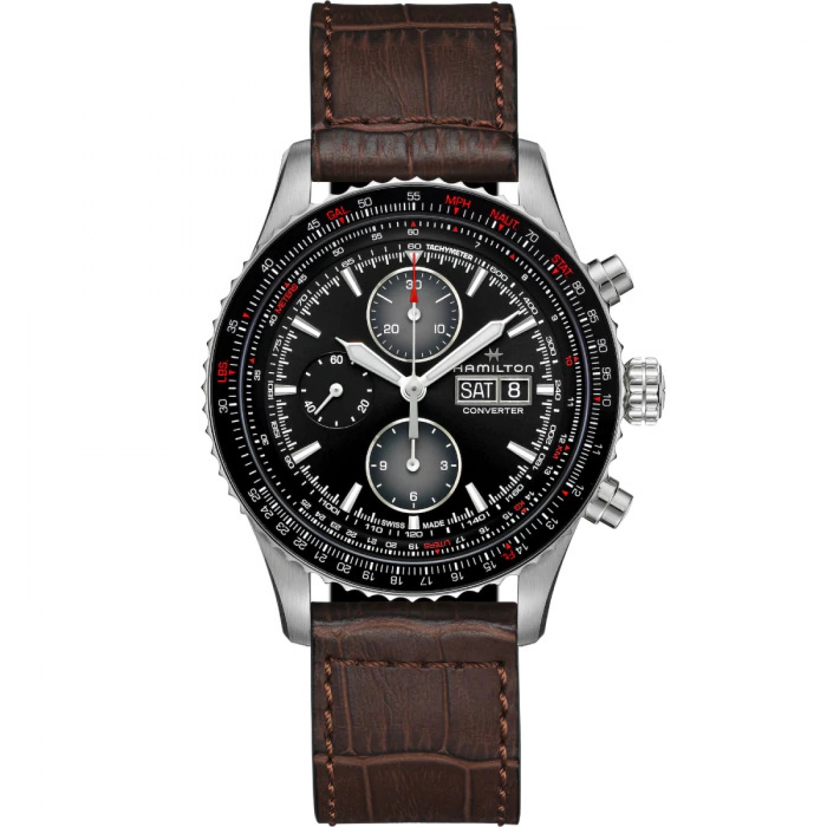 HAMILTON KHAKI AVIATION CONVERTER