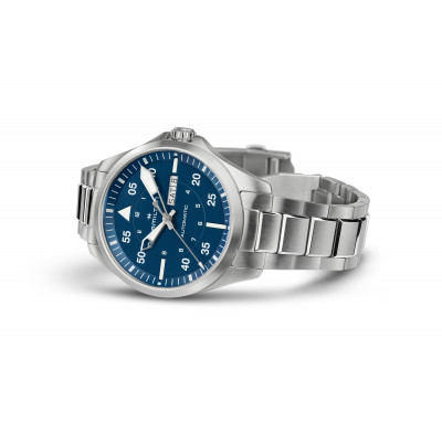 HAMILTON KHAKI AVIATION PILOT DAY DATE AUTO