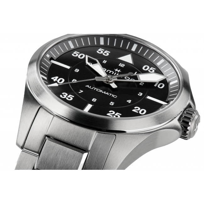 HAMILTON KHAKI AVIATION PILOT AUTO H76215130