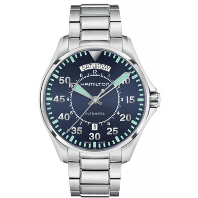 HAMILTON KHAKI PILOT DAY DATE AUTO