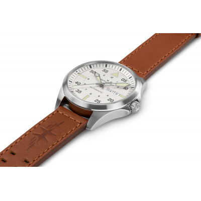 HAMILTON KHAKI AVIATION PILOT DAY DATE AUTO