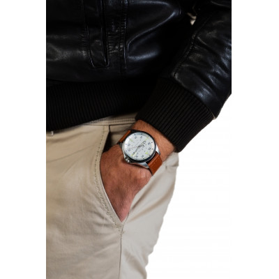 HAMILTON KHAKI AVIATION PILOT DAY DATE AUTO