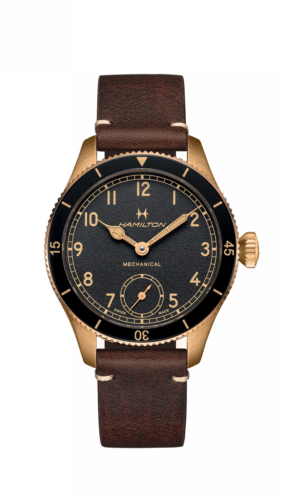 HAMILTON KHAKI AVIATION PILOT PIONEER BRONZE