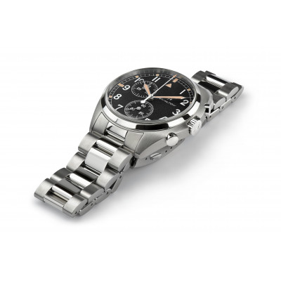 HAMILTON KHAKI AVIATION PILOT PIONEER CHRONO QUARTZ