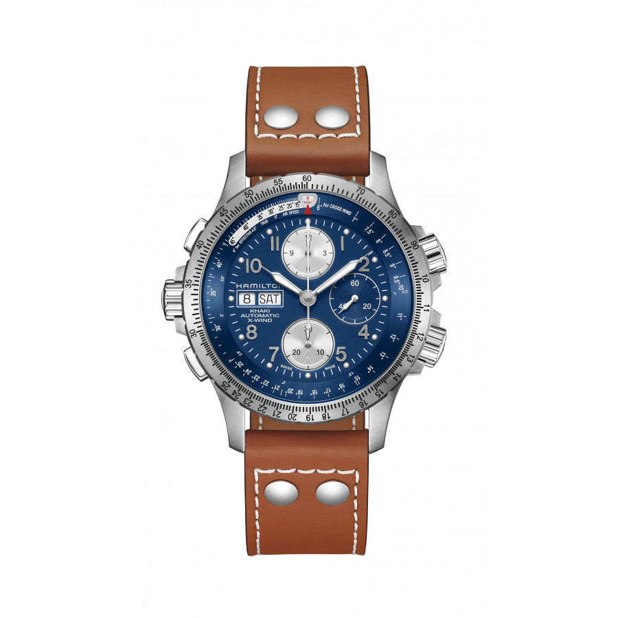HAMILTON KHAKI AVIATION X-WIND AUTOCHRONO