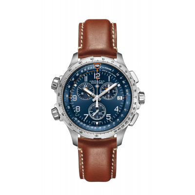 HAMILTON KHAKI AVIATION X WIND GMT