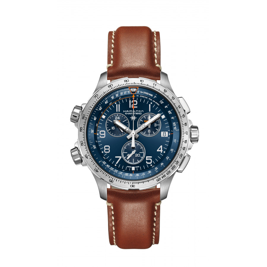 HAMILTON KHAKI AVIATION X WIND GMT