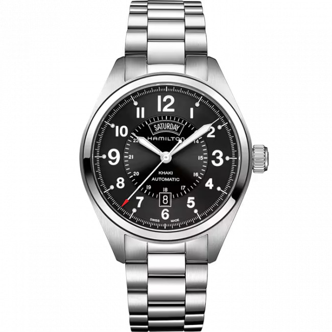 hamilton khaki field day date auto h70505133