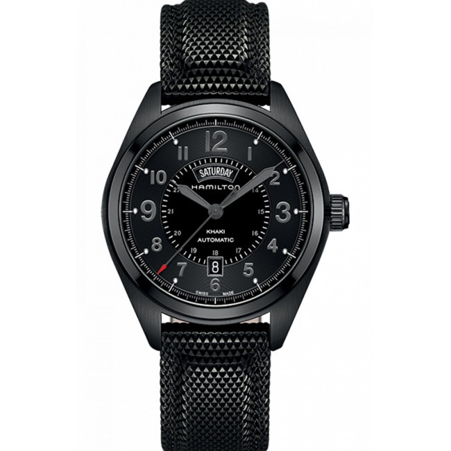 HAMILTON KHAKI FIELD DAY DATE AUTO PVD