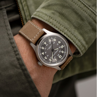 HAMILTON KHAKI FIELD TITANIUM