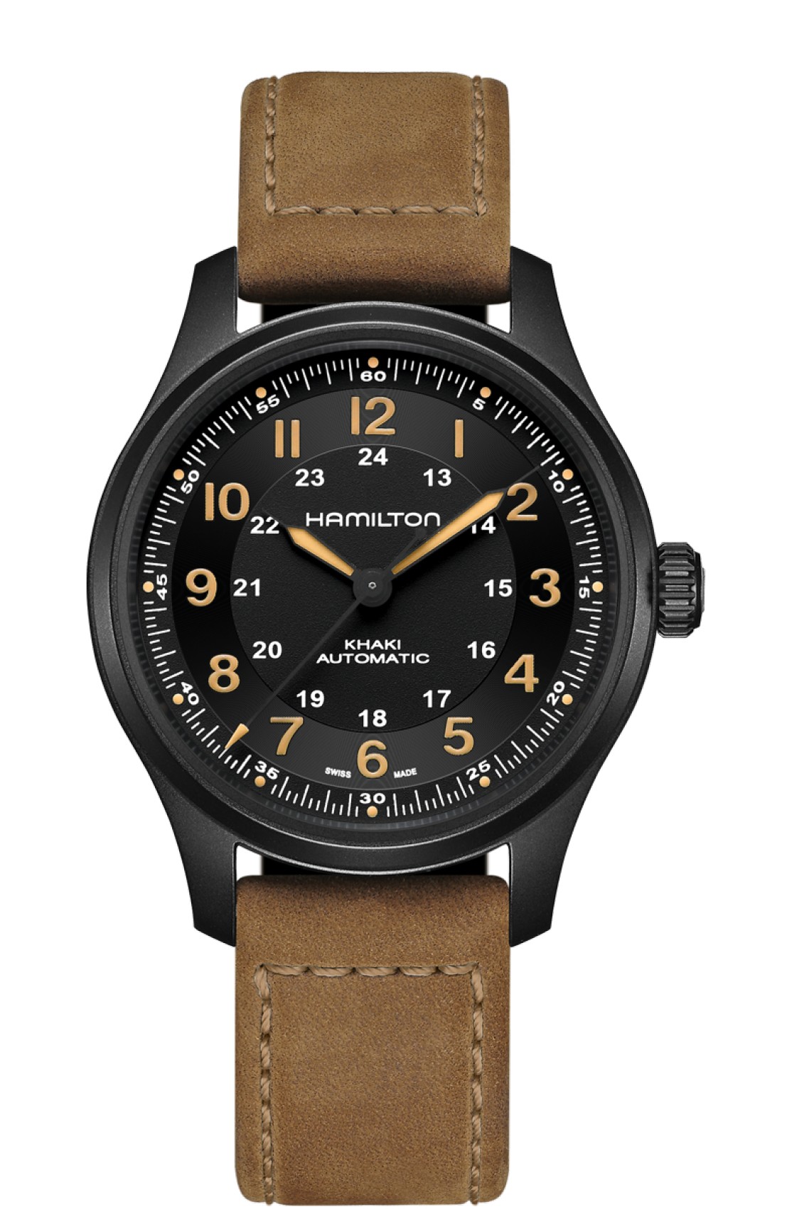 HAMILTON KHAKI FIELD TITANIUM