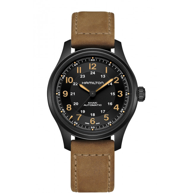 HAMILTON KHAKI FIELD TITANIUM